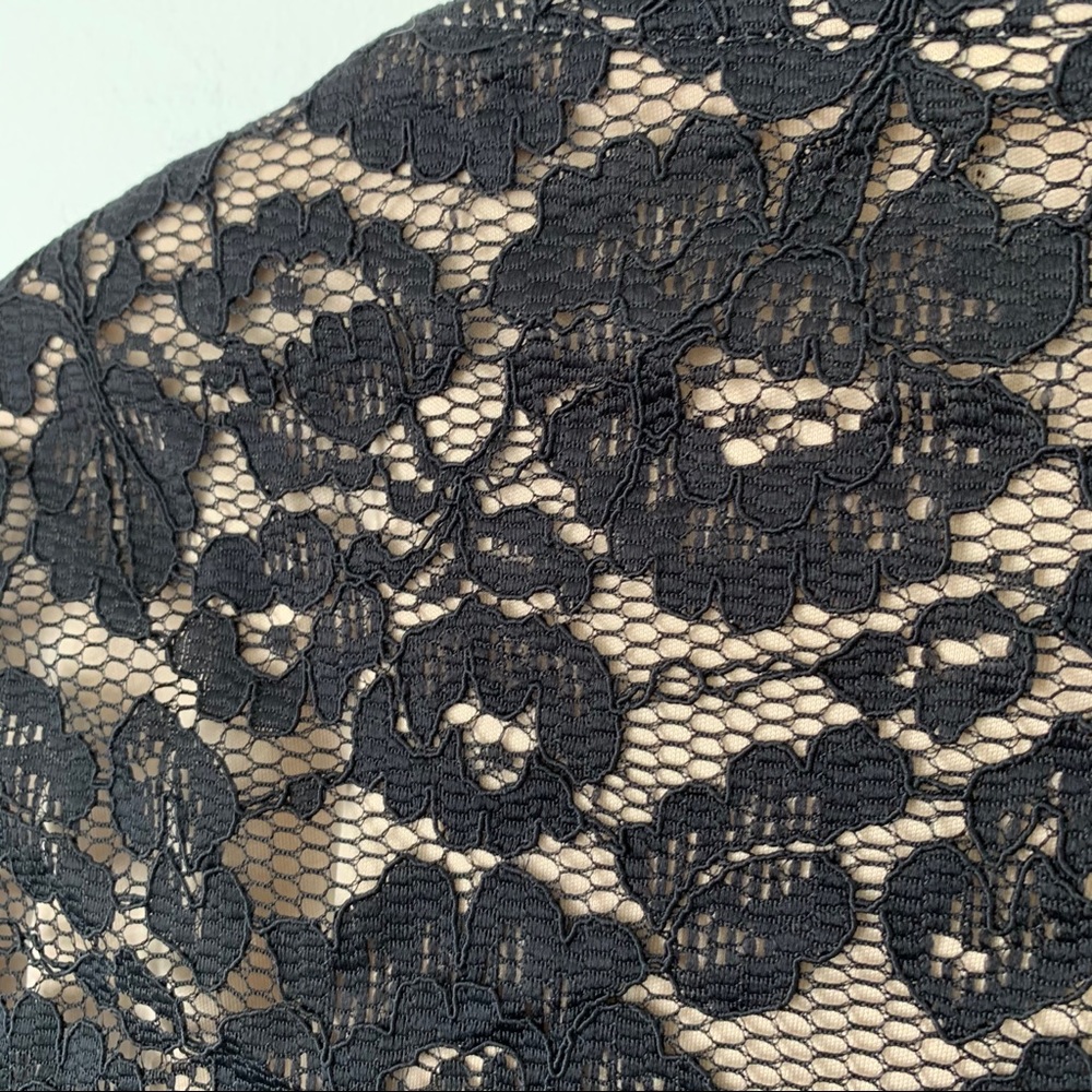 ⭐️ Express | Black Lace Bomber Jacket - Picture 9 of 9